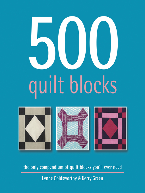 Cover image for 500 Quilt Blocks